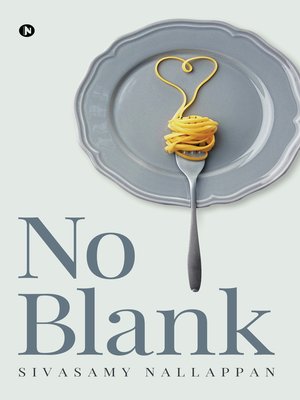 cover image of NO BLANK